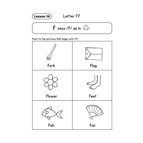 Knowing Words: Letters Activity Workbook Level 1 - Image 4