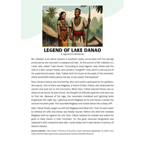 Selected Philippine Folktales, Legends, Epics, Myths, and Fables | Workbook and Study Guide - Image 6